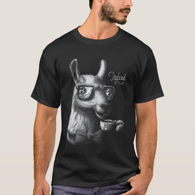 Woo den fancy lamadicken t shirt (Framsida)