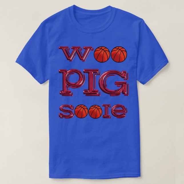 Woo Gris Basketball T Shirt (Design framsida)