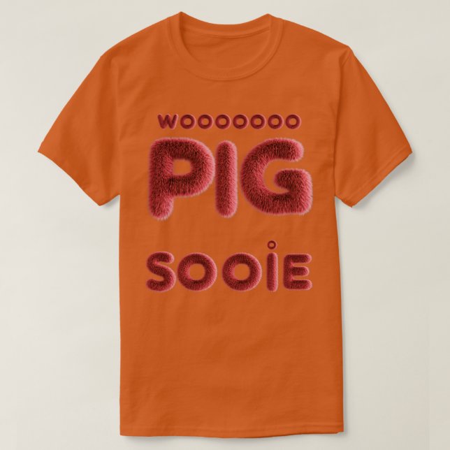 Woo Gris FUZZY WUZZY T Shirt (Design framsida)