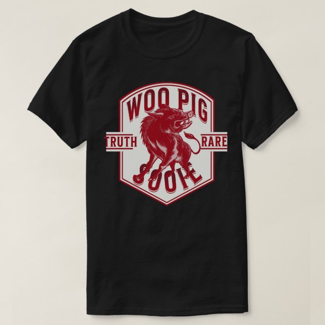 Woo Gris Sooie Badge T Shirt (Design framsida)
