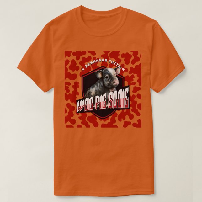 Woo Gris Sooie CAMO CUTIE T Shirt (Design framsida)