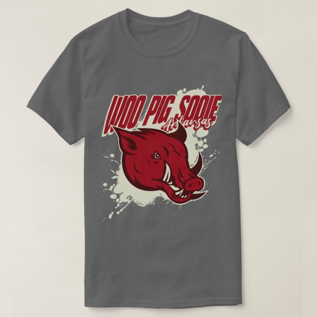 Woo Gris Sooie Stänk 1 T Shirt (Design framsida)