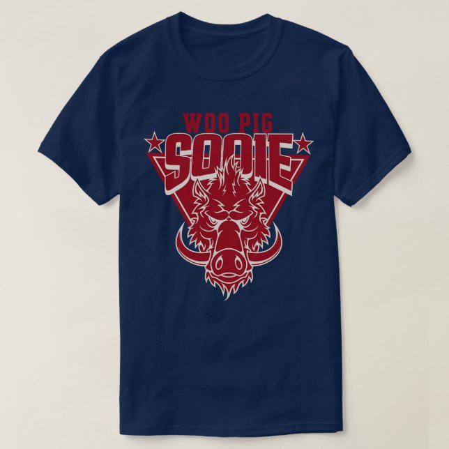 Woo Gris Sooie Triangular T Shirt (Design framsida)