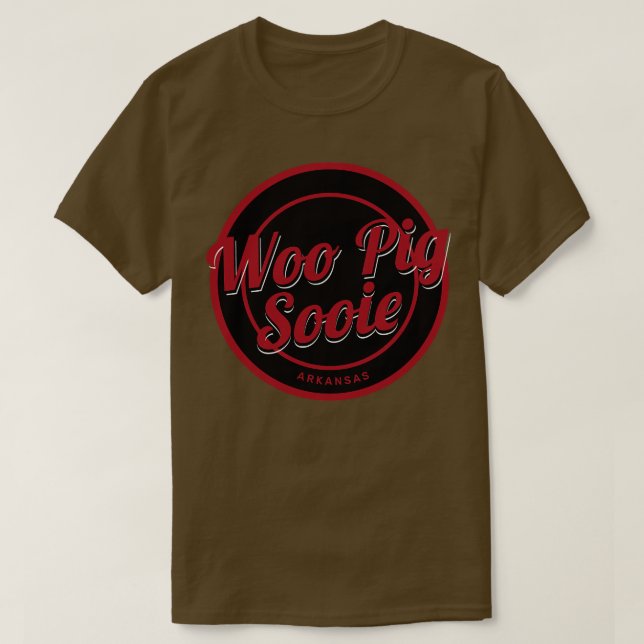 Woo Gris Sooie Vintage T Shirt (Design framsida)