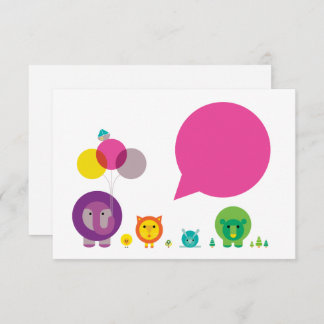 Woo-Hoo! Zoo Fiesta vykort