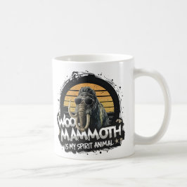 Woo Mammoth Is My Spirit Animal Art Kaffemugg
