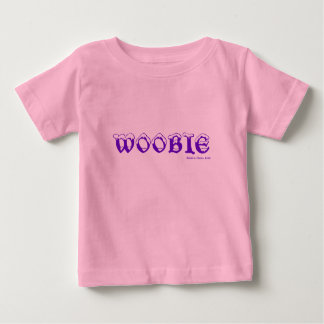 Woobie den purpurfärgade hunden tee shirt