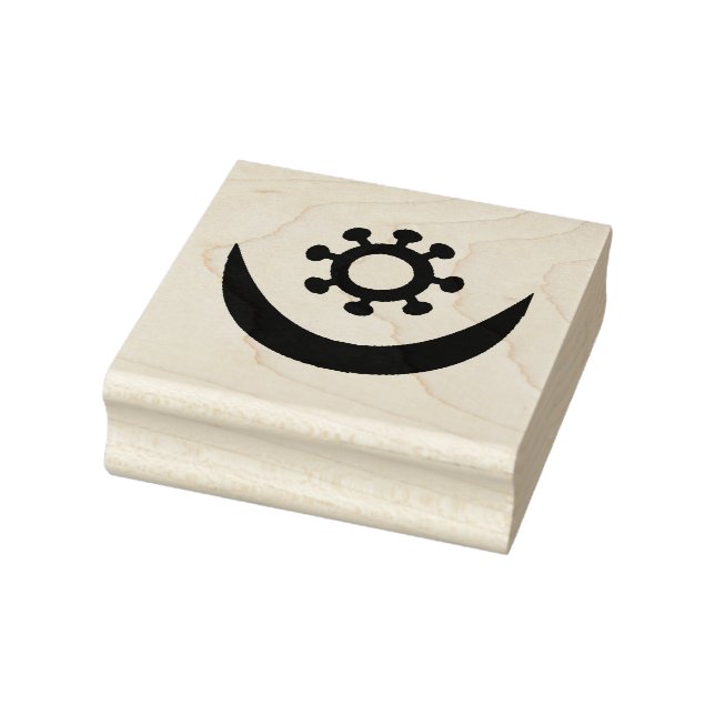 Wood Adinkra (Faithfulness) Rubber Frimärke Stämpel (Stämpel)