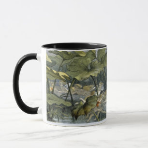 Wood älvor på lek, illustration från 'i Fairyla Mugg