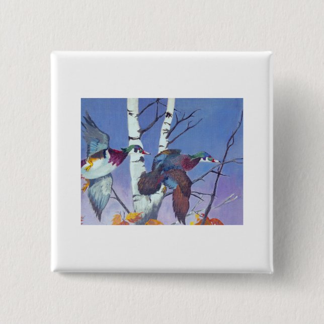 Wood Anka Flight of Finare Knapp (Framsida)