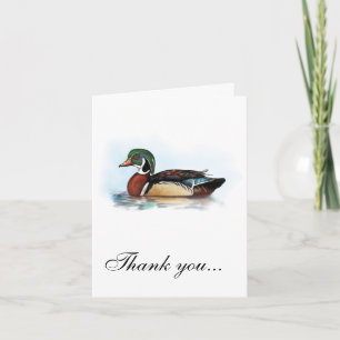 Wood Anka Tack Notecard Blank Kort