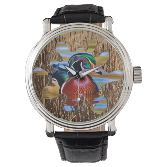 Wood Anka Watch, Anka Hunter Armbandsur (Framsida)
