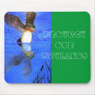 Wood ankamousepad musmatta