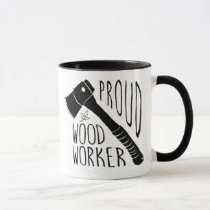 Wood arbetarkaffemugg mugg