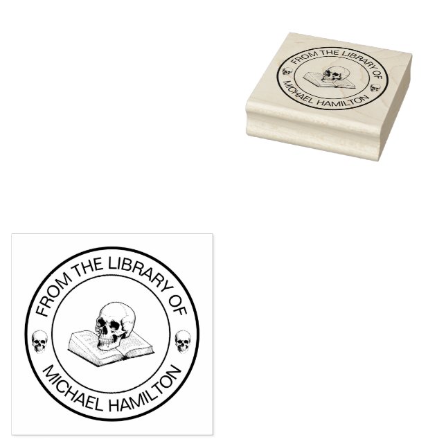 Wood Art Frimärke Stämpel (Stämplad)