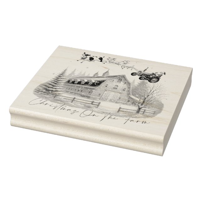 Wood Art Frimärke Stämpel (Stämpel)