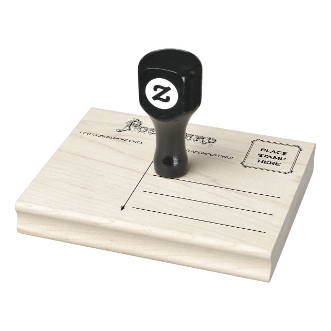 Wood Art Frimärke Stämpel (Stämpel)