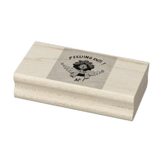Wood Art Frimärke Stämpel