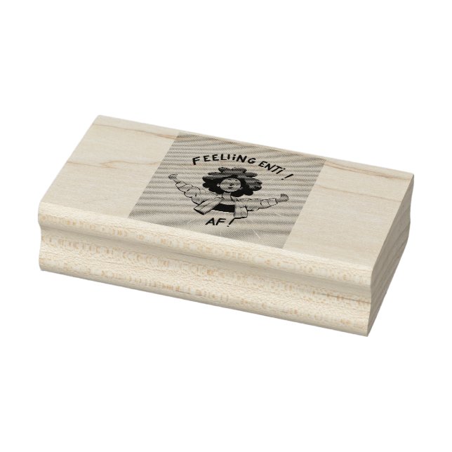Wood Art Frimärke Stämpel (Stämpel)