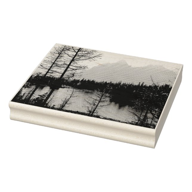 Wood Art Frimärke Stämpel (Stämpel)