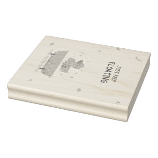 Wood Art Frimärke Stämpel