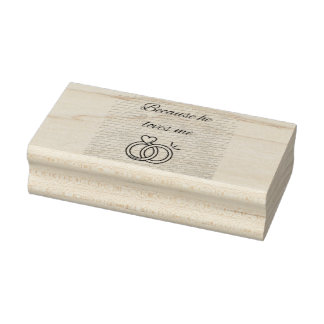 Wood Art Frimärke Stämpel