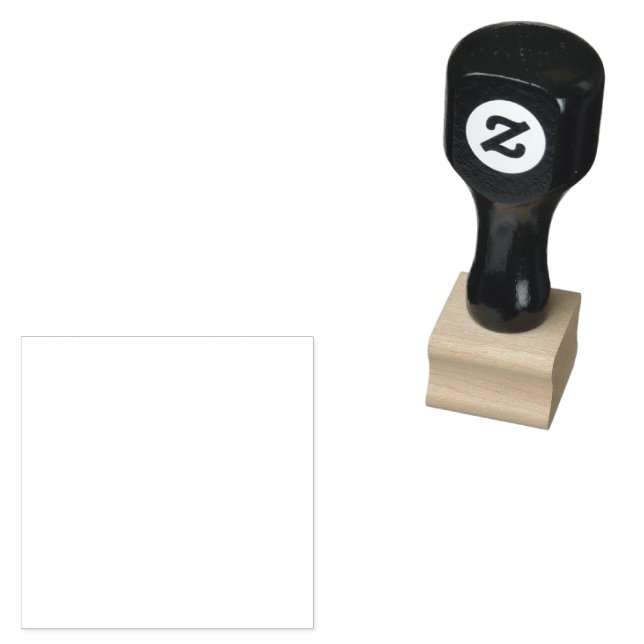 Wood Art Frimärke Stämpel (Stämplad)