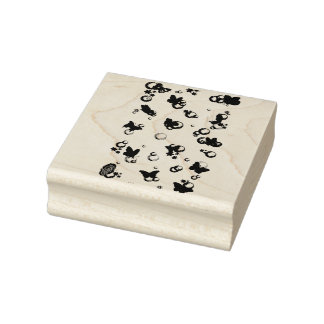 Wood Art Frimärke Stämpel