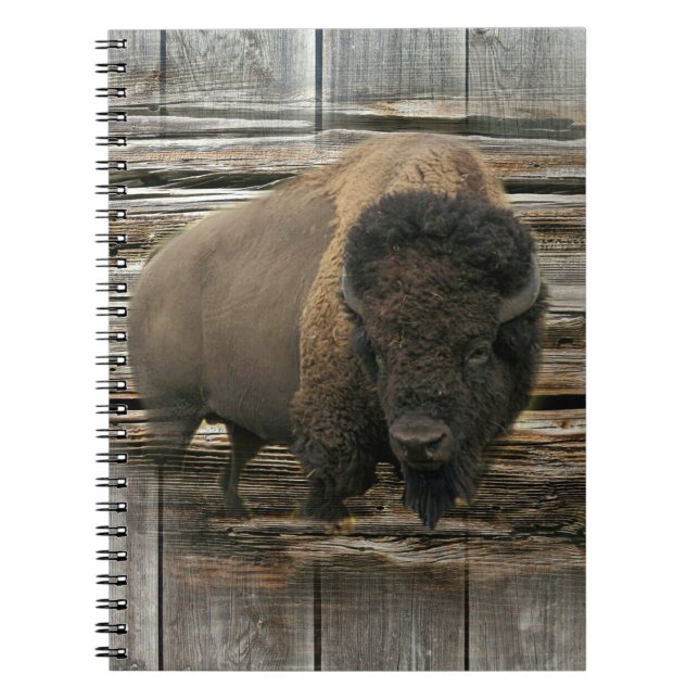 Wood Bison Anteckningsbok (Framsidan)