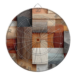 Wood Block Art Dartboard Darttavla