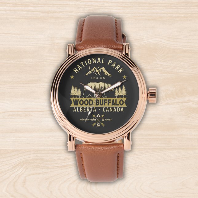 Wood Buffalo National Park Canada Armbandsur (Skapare uppladdad)
