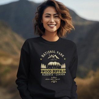 Wood Buffalo National Park Forest Scenery T Shirt