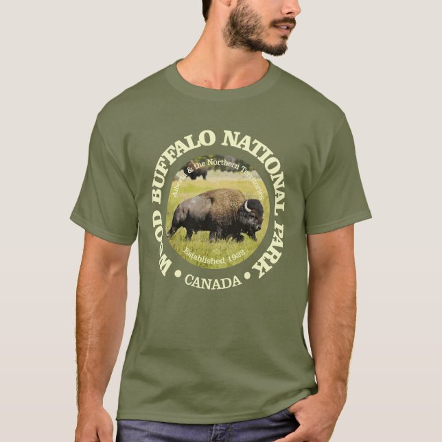 Wood Buffalo NP T Shirt (Framsida)