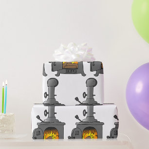 Wood Burner Stove Presentpapper
