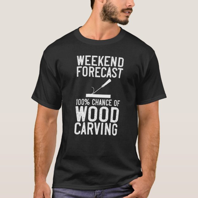 Wood Carving Verktyg Beginner Knivar Ideas Chainsz T Shirt (Framsida)
