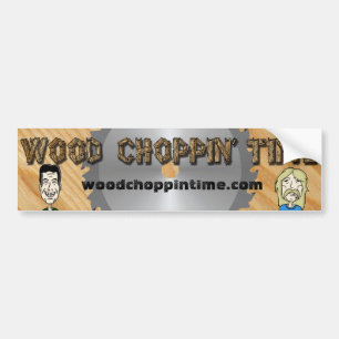 Wood Choppin Time bildekal