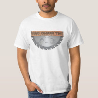 Wood Choppin Time officiell logotyputslagsplats T-shirt