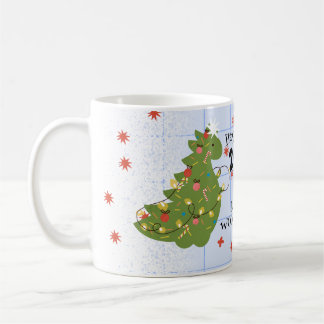 Wood Dragon Blue Kaffemugg