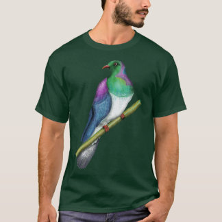 Wood dueon Kereru New Zealand T Shirt
