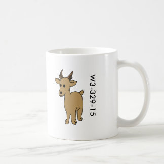 Wood emblemantilopmugg kaffemugg