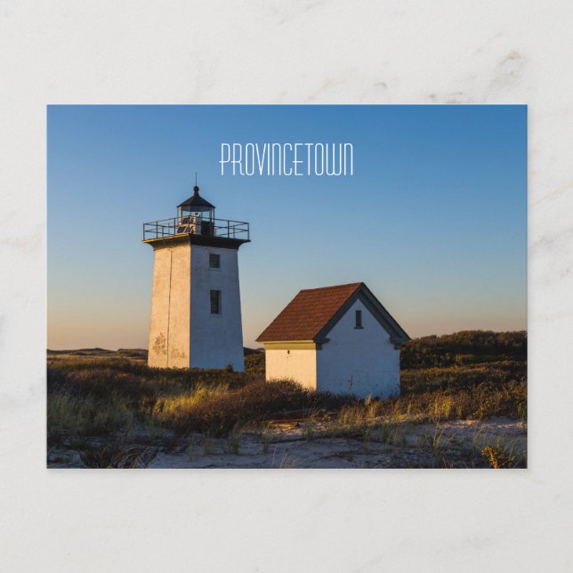 Wood End Lighthouse Vykort (Framsida)