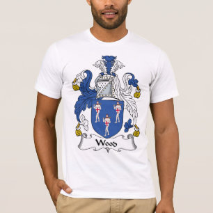 Wood familjvapensköld t shirt