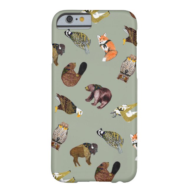 Wood fodral för emblemnötkreaturdugg Case-Mate iPhone skal (Baksidan)