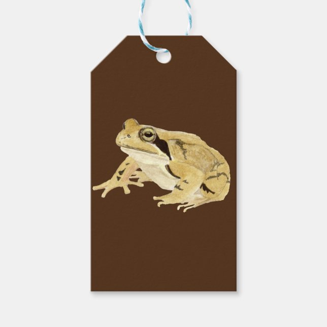 Wood Frog Presentetikett (Framsidan)