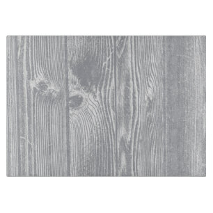 Wood Glass skärbräda för grå färg