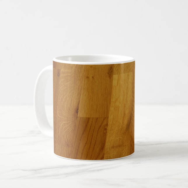 Wood golv kaffemugg (Framsida vänster)