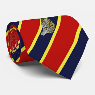 Wood görad randig klänningTie för emblem Bobwhi Slips