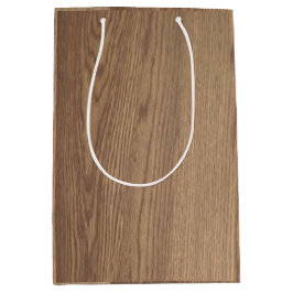 Wood Grain Gift Bag