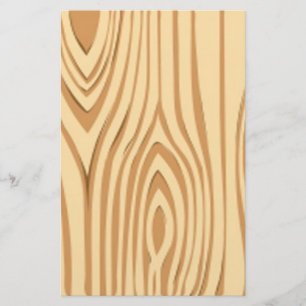 WOOD GRAIN MÖNSTER BREVPAPPER
