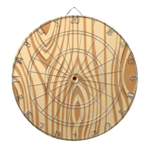 WOOD GRAIN MÖNSTER DARTTAVLA (Framsidan)